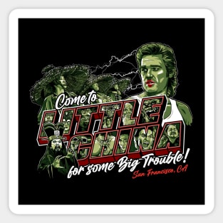 Come to Little China for Some Big Trouble Sticker
